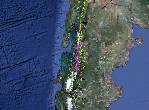 Itinerario del 13 marzo 2010