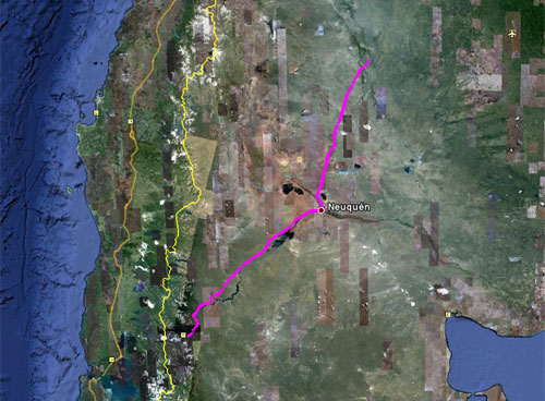 Itinerario del 16 marzo 2010